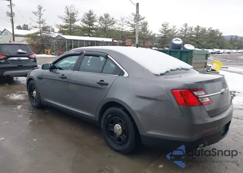 2014 Ford Police Interceptor из США, поврежденный, VIN 1FAHP2MK5EG185527